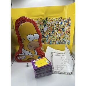 The Simpsons Homer's Trivia Game Collectible‎ Tin Complete Game